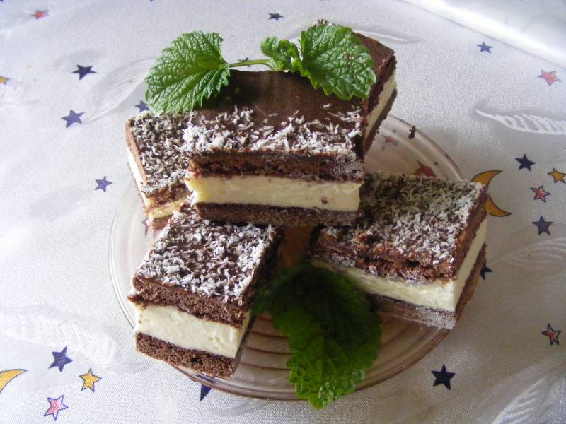 Kókuszos kinder szelet
