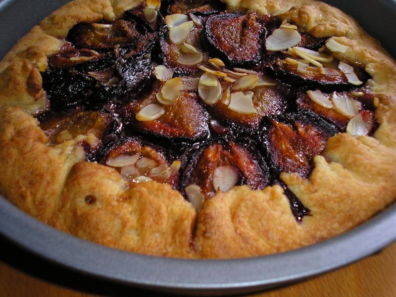 Szilvás galette